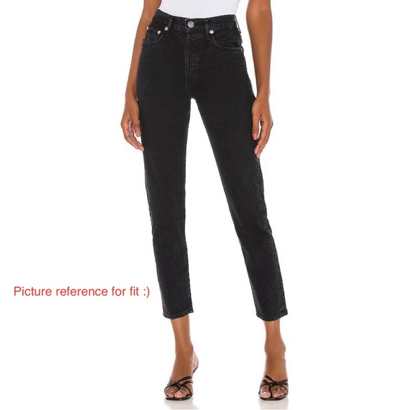 Agolde Jamie High Rise jeans with distressed finish (size 27) - Picture 8 of 8
